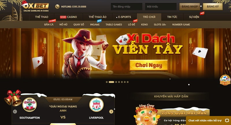 Khám phá cá cược đỉnh cao tại nhà cái Oxbet có gì đặc biệt?